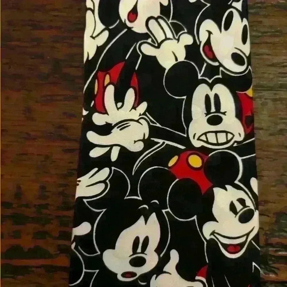 Vintage Mickey Mouse Mickey Inc Facial Expression Neck Tie - Picture 2 of 4